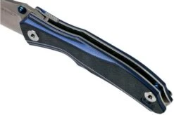 Real Steel Horus E802 Black/Blue 7432, Pocket Knife -Knife Haven Sales RL7432 07 real steel