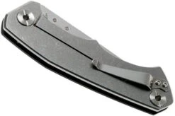 Real Steel Crusader 3701 Black 7441 Pocket Knife, Poltergeist Design -Knife Haven Sales RL7441 04 real steel knives