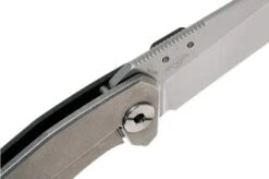 Real Steel Crusader 3701 Black 7441 Pocket Knife, Poltergeist Design -Knife Haven Sales RL7441 06 real steel knives