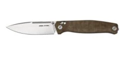 Real Steel Huginn 7651GM Natural Micarta, Pocket Knife