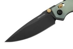 Real Steel Sacra, 7711NB Natural G10, K110 Black, Pocket Knife -Knife Haven Sales RL7711NB 03 realsteel