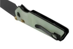 Real Steel Sacra, 7711NB Natural G10, K110 Black, Pocket Knife -Knife Haven Sales RL7711NB 04 realsteel