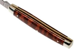 Robert Klaas Stockman Mini 85mm Snake Wood 725-1-241-MINI Pocket Knife -Knife Haven Sales RS725 1 241 MINI 04 robert klaas rs725 1 241 mini 04