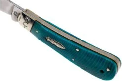 Rough Ryder Black & Blue Hawkbill RR2121 Pocket Knife -Knife Haven Sales RY2121 06 rough ryder