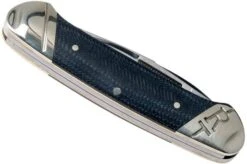 Rough Ryder Canoe Denim RR2184 Carbon Slipjoint Pocket Knife -Knife Haven Sales RY2184 04 rough ryder