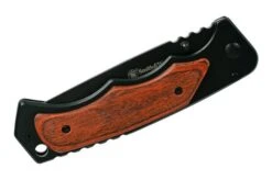 Smith & Wesson Wood Handle Folder 1147091 Pocket Knife -Knife Haven Sales SM1147091 05 smithwesson