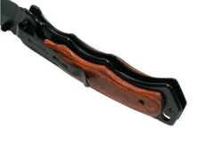 Smith & Wesson Wood Handle Folder 1147091 Pocket Knife -Knife Haven Sales SM1147091 08 smithwesson