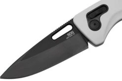 SOG One-Zero XR White Aluminum, Black Chrome 12-73-05-57 Pocket Knife 10 SOG One-Zero XR White Aluminum, Black Chrome 12-73-05-57 Pocket Knife -Knife Haven Sales SOG 12 73 05 57 03 sog