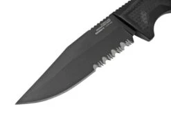 SOG Recondo FX, Black, Partially Serrated 17-22-02-57 Fixed Knife -Knife Haven Sales SOG 17 22 02 57 03 sog