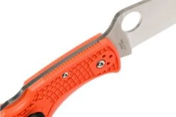 Spyderco Endura 4 Orange C10FPOR Pocket Knife -Knife Haven Sales SPC10FPOR 06 spyderco