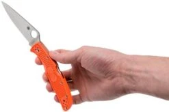 Spyderco Endura 4 Orange C10FPOR Pocket Knife -Knife Haven Sales SPC10FPOR 08 spyderco