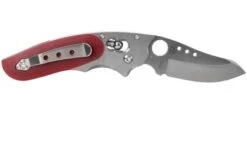Spyderco Viele Phoenix C114GRD Sprint Run Pocket Knife, Howard Viele Design -Knife Haven Sales SPC114GPRD 02 spyderco