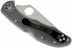 Spyderco Delica 4 Grey C11FPGY Pocket Knife -Knife Haven Sales SPC11FPGY 04 spyderco delica 4 grijs spc11fpgy d4
