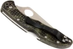 Spyderco Delica 4 Zome Camo C11ZFPGR Pocket Knife 13 Spyderco Delica 4 Zome Camo C11ZFPGR Pocket Knife -Knife Haven Sales SPC11ZFPGR 04 spyderco spc11zfpgr 04