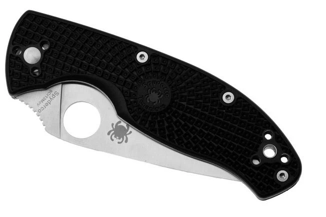 Spyderco Tenacious Light-weight C122PSBK FRN Partly Serrated Pocket Knife 8 Spyderco Tenacious Light-weight C122PSBK FRN Partly Serrated Pocket Knife - Image 6