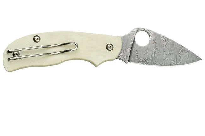 Spyderco Urban Slipit Damast C127GPIVD Sprint Run 2022 Pocket Knife 4 Spyderco Urban Slipit Damast C127GPIVD Sprint Run 2022 Pocket Knife - Image 2