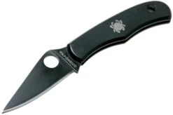 Spyderco Bug Black C133BKP Keychain Pocket Knife -Knife Haven Sales SPC133BKP 03 spyderco