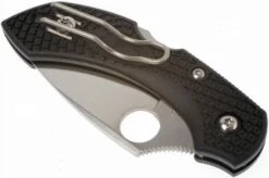 Spyderco Dragonfly 2 C28PBK2 Pocket Knife -Knife Haven Sales SPC28PBK2 03 spyderco dragonfly2 frn vg10 sc28pbk2 d3