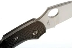 Spyderco Dragonfly 2 C28PBK2 Pocket Knife -Knife Haven Sales SPC28PBK2 04 spyderco dragonfly2 frn vg10 sc28pbk2 d4