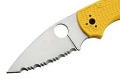 Spyderco Native 5 Salt C41SYL5 Serrated Pocket Knife -Knife Haven Sales SPC41SYL5 03 spyderco
