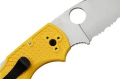 Spyderco Native 5 Salt C41SYL5 Serrated Pocket Knife -Knife Haven Sales SPC41SYL5 05 spyderco