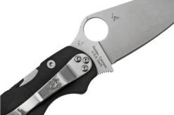 Spyderco Paramilitary 2 C81GP2 Pocket Knife 25 Spyderco Paramilitary 2 C81GP2 Pocket Knife -Knife Haven Sales SPC81GP2 05 spyderco