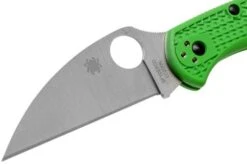 Spyderco Salt 2 Green Wharncliffe LC200N C88FPWCGR2 Pocket Knife -Knife Haven Sales SPC88FPWCGR2 03 spyderco