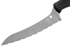 Spyderco Z-Cut K14SBK Utility Knife 11 Cm, Black Double Serrations -Knife Haven Sales SPK14SBK 03 spyderco