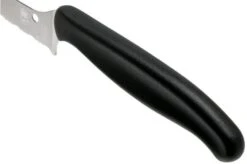 Spyderco Z-Cut K14SBK Utility Knife 11 Cm, Black Double Serrations -Knife Haven Sales SPK14SBK 05 spyderco