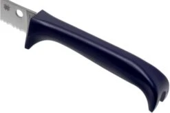 Spyderco Counter Puppy Serrated Tomato Knife Purple, K20SPR 12 Spyderco Counter Puppy Serrated Tomato Knife Purple, K20SPR -Knife Haven Sales SPK20SPR 05 spyderco