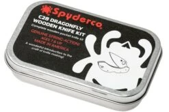 Spyderco Wooden Kit Dragonfly C28 WDKIT1 Wooden Pocket Knife -Knife Haven Sales SPWDKIT1 04 spyderco spwdkit1 04