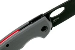 Steel Will Sedge F19-20 Black, Grey Pocket Knife -Knife Haven Sales SWK F19 20 06 steel will knives