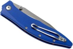 Steel Will Gienah F53-13 Blue, Satin Pocket Knife -Knife Haven Sales SWK F53 13 04 steel will knives