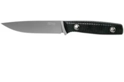 TRC Knives This Is Freedom, Black Canvas Micarta Outdoor Knife