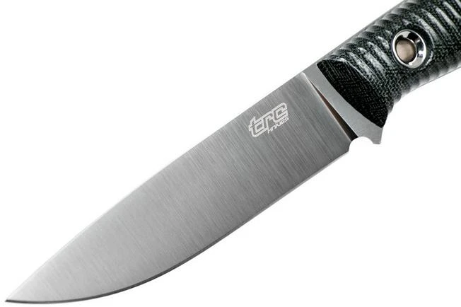 TRC Knives This Is Freedom, Black Canvas Micarta Outdoor Knife 5 TRC Knives This Is Freedom, Black Canvas Micarta Outdoor Knife - Image 3