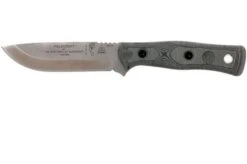 TOPS Knives B.O.B. Fieldcraft 154CM Grey/Black Micarta BROS-154-BLM