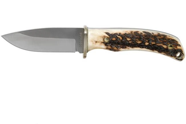 Uncle Henry Stag Horn Fixed Blade 2202UH Hunting Knife 1085923 3 Uncle Henry Stag Horn Fixed Blade 2202UH Hunting Knife 1085923