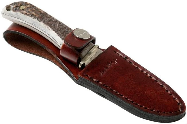 Uncle Henry Stag Horn Fixed Blade 2202UH Hunting Knife 1085923 9 Uncle Henry Stag Horn Fixed Blade 2202UH Hunting Knife 1085923 - Image 7