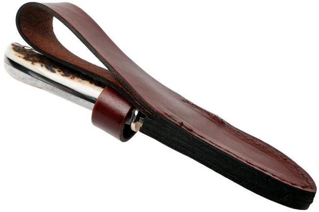 Uncle Henry Stag Horn Fixed Blade 2202UH Hunting Knife 1085923 10 Uncle Henry Stag Horn Fixed Blade 2202UH Hunting Knife 1085923 - Image 8