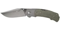 Viper Turn V5986CG Green Canvas Micarta Pocket Knife, Fabrizio Silvestrelli Design