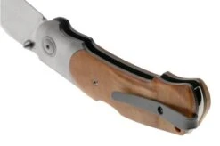 Viper Turn V5986PI Poplar Burl Pocket Knife, Fabrizio Silvestrelli Design -Knife Haven Sales VPV5986PI 04 viper