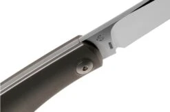 Viper Hug V5990TI Titanium Plain Pocket Knife, Sacha Thiel Design -Knife Haven Sales VPV5990TI 06 viper