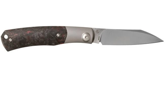 Viper Hug V5992FCR Red Carbon Fibre Pocket Knife, Sacha Thiel Design 4 Viper Hug V5992FCR Red Carbon Fibre Pocket Knife, Sacha Thiel Design - Image 2