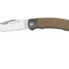 Viper Twin, V6002CN, Satin M390, Natural Canvas Micarta Pocket Knife, Fabrizio Silvestrelli Design -Knife Haven Sales VPV6002CN 01 viper