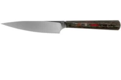 WE Knife Yakula 2013B Red & Black Carbon Fibre, Utility Knife 11 Cm