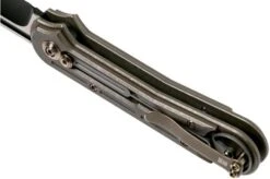 WE Knife Double Helix 815A Pocket Knife, Bronze Handle, Black Blade -Knife Haven Sales WK815A 05 we knife