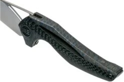 WE Knife 918B ÆternA Marble Blue Pocket Knife, Elijah Isham Design -Knife Haven Sales WK918B 07 we knife