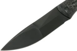 WE Knife Reazio 921B Black Stonewashed, Shredded Carbon Fibre, Toni Tietzel Design -Knife Haven Sales WK921B 03 we knife