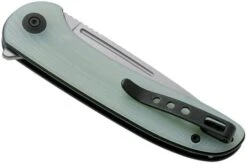 WE Knife Saakshi WE20020C-4 Stonewashed, Natural G10 Pocket Knife -Knife Haven Sales WKWE20020C 4 04 we knife