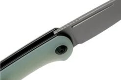 WE Knife Saakshi WE20020C-4 Stonewashed, Natural G10 Pocket Knife -Knife Haven Sales WKWE20020C 4 06 we knife